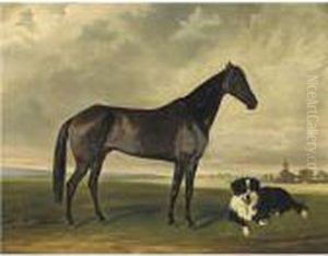 Portsmouth With A Dog by Henri Delattre