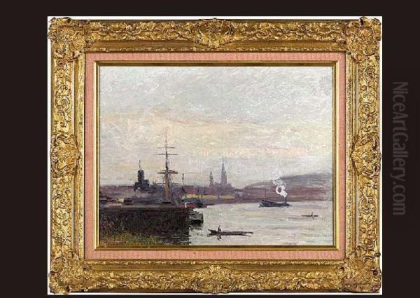 The Seine And Rouen - view 1