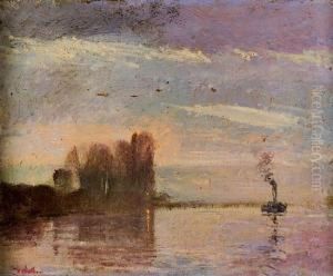 La Seine Par Temps De Brume