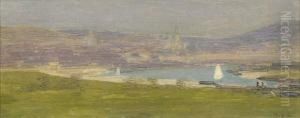 Vue De Rouen by Joseph Delattre