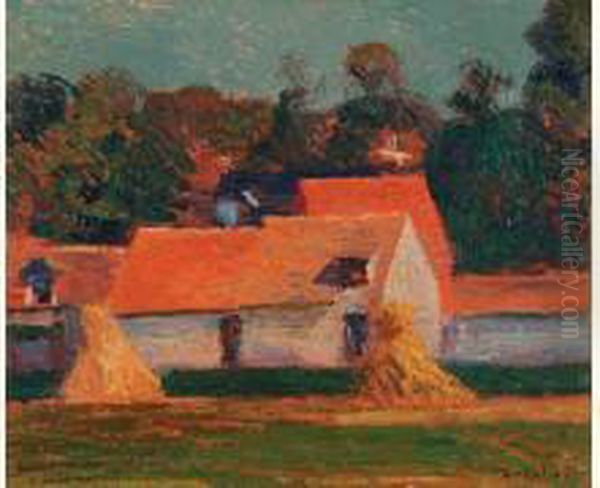 Meules Devant La Ferme - view 1