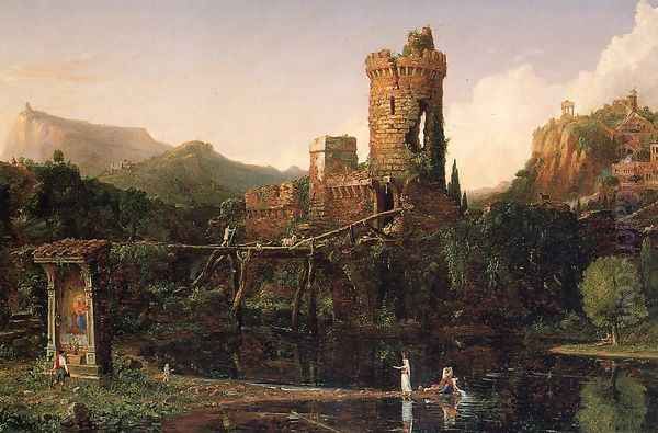 Landscape Composition: Italian Scenery - view 1