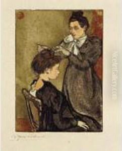La Coiffure. 1899.