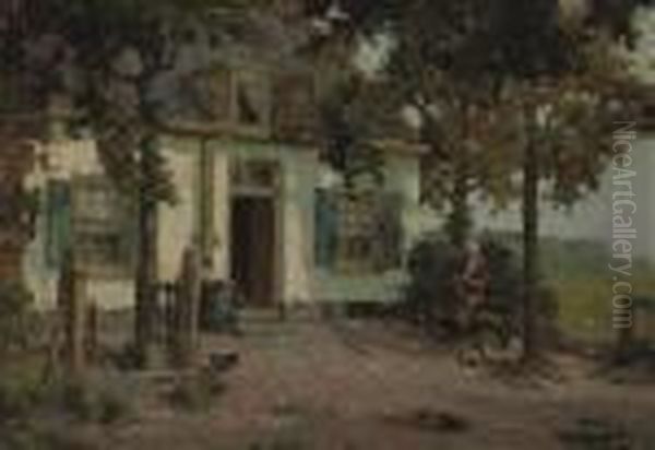 In Front Of The Farmhouse - view 1