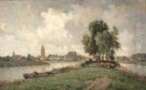 View Of Nieuwkoop