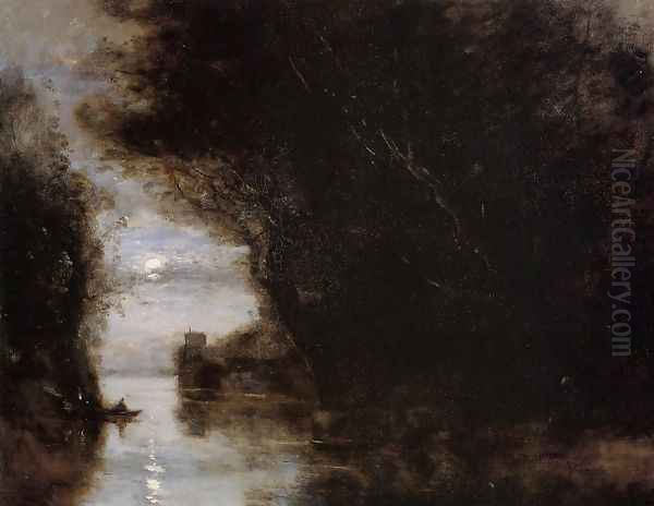 Moonlit Landscape - view 1