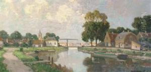 A View On A Dutch Town, Possibly Monster - view 1