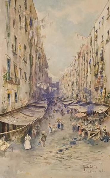 Napoli, Via Porto - view 1