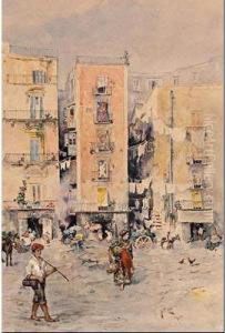 Vista De Napoles by Arnaldo Delisio