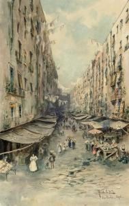 Via Porto, Naples by Arnaldo Delisio