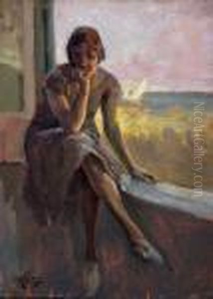 Arnaldode Lisio Napoli )
Ragazza Aldavanzale Olio Su Tavola Cm 34.5x25 Firmato In Basso A
Sinistra.a.de Lisio - view 1