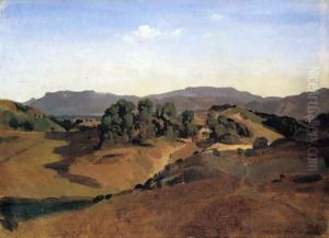 Olevano, La Serpentara by Jean-Baptiste-Camille Corot