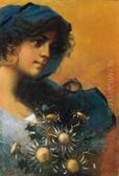 Donna Con Fiori - view 1