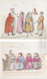 Sketch Book; Costumi Dal Bonard - Primi Rit A Brusselle