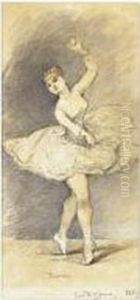 Gymnaste, Charmeuse, Equilibriste Et Danseuse by Cesare Felix dell' Acqua