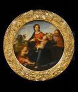 The Holy Family With The Infant Saint John The Baptist by Fra Bartolommeo della Porta