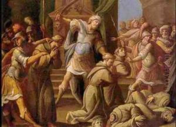 The Martyrdom Of Two Franciscans - view 1