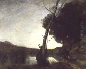 The Shepherd's Star, 1864 by Jean-Baptiste-Camille Corot
