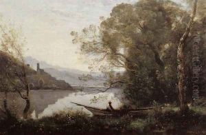 Souvenir of Italy I by Jean-Baptiste-Camille Corot