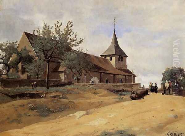 The Church at Lormes - view 1