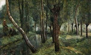 The Dyke, c.1865 by Jean-Baptiste-Camille Corot