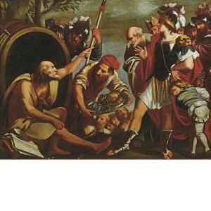 Alessandro Davanti A Diogene