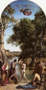 The Baptism of Christ by Jean-Baptiste-Camille Corot