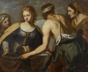 Salome With The Head Of John The Baptist.