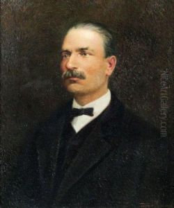 Portrait De Notable. by David Dellepiane