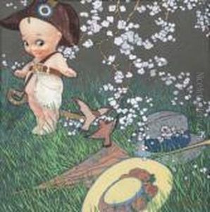Le Bebe Napoleon Au Jardin Fleuri. Le Bebe Napoleon Au Jardin Fleuri.