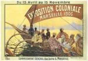 Exposition Coloniale Marseille 1906 by David Dellepiane