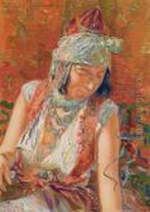 Jeune Femme Algerienne by David Dellepiane