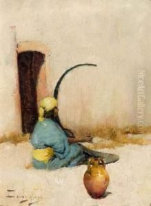 Le Harpiste. by David Dellepiane