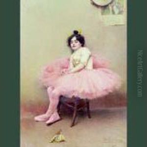 Ballerine Assoupie - Vers 1890-1900 by David Dellepiane