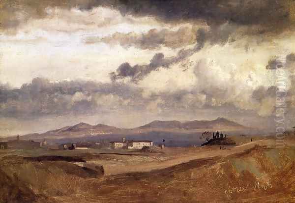 View of the Roman Campagna - view 1