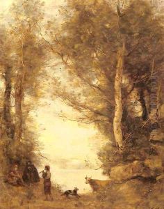 Le Joueur De Flute Du Lac D'Albano