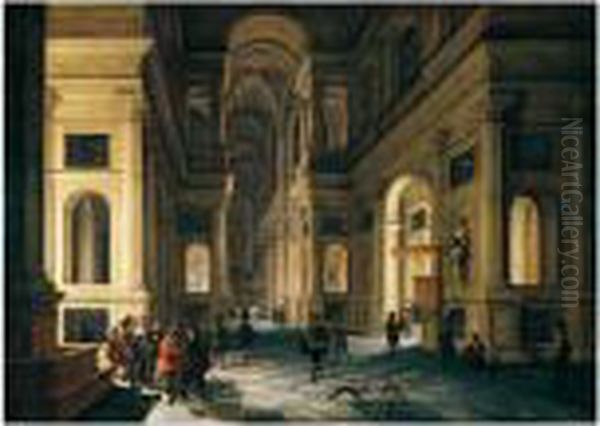 Signed And Indistinctly Dated Lower Left: A.de.lorme. - view 1