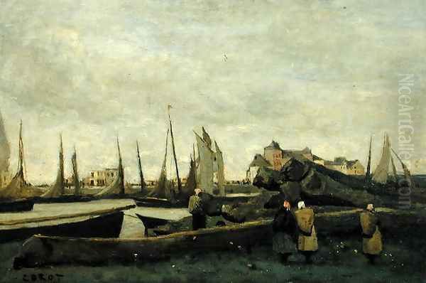 Treport - A Quay, c.1855-65 - view 1