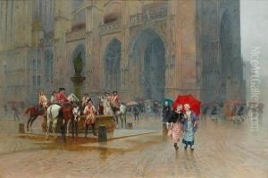 La Sortie De La Messe