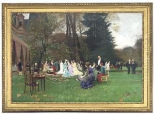 Les Noces, Fontainebleau by Charles Edouard Edmond Delort