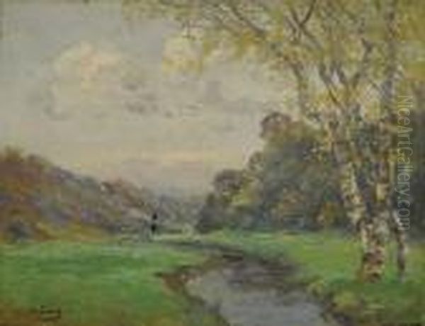 Landschap Met Rivier. - view 1