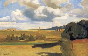 The Roman Campagna with the Claudian Aqueduct