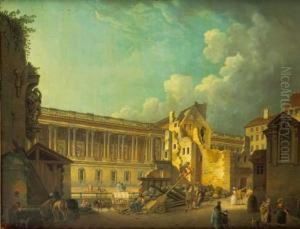 Degagement De La Colonnade Du Louvre