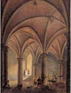 Vue De L'interieur De La Conciergerie