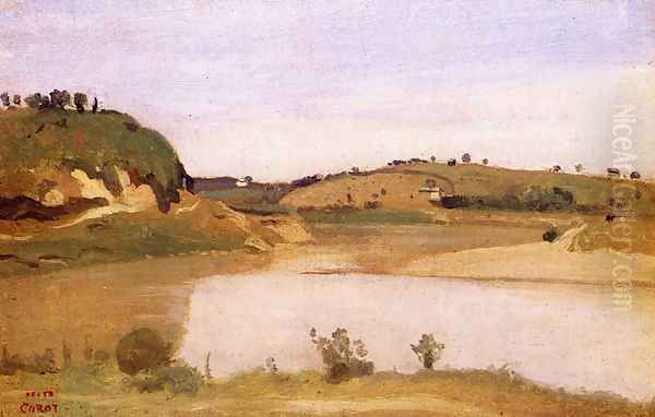 The Tiber near Rome - view 1