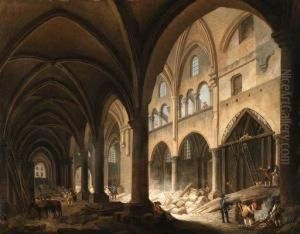 The Demolition Of L'eglise Des Saints Innocents