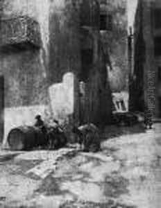 Street In Mentone by Robert Demachy
