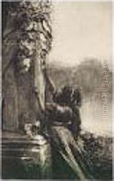 Symbolist Figure Study - view 1