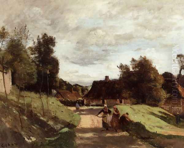 Near the Mill, Chierry, Aisne - view 1