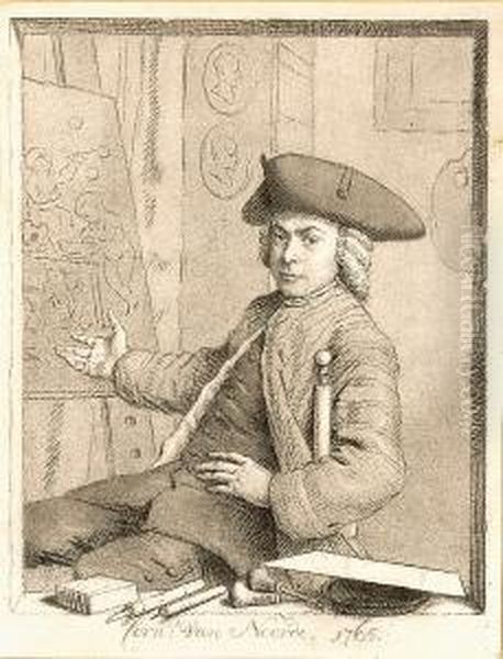 Carle Vanloo Peintre Du Roy, Ecuier Directeur Des Eleves - view 1